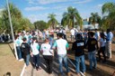 Ação de limpeza da nascente afluente do Córrego Traíra