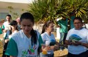 Ação de limpeza da nascente afluente do Córrego Traíra