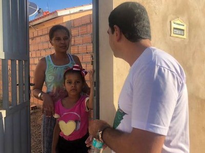 Conscientização aos moradores do Guterres