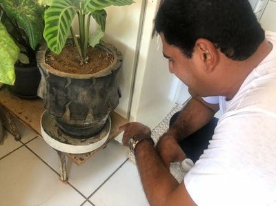 Conscientização aos moradores do Guterres
