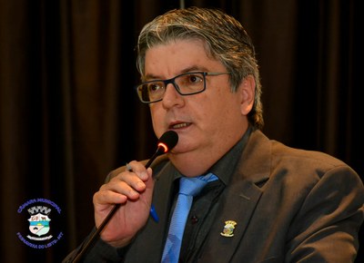 Manoel Mazutti na tribuna