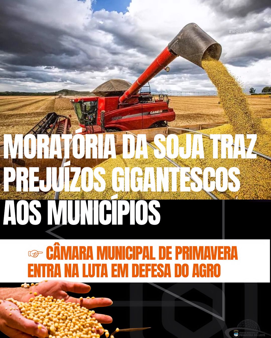 ☛ MORATÓRIA DA SOJA TRAZ PREJUÍZOS GIGANTESCOS AOS MUNICÍPIOS