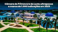 Câmara de Primavera do Leste ultrapassa a marca de 1.000 indicações em 2025
