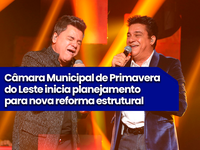 Em visita à Câmara, Cezar & Paulinho recebem homenagem e doam viola ao Instituto Memória