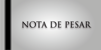 NOTA DE PESAR