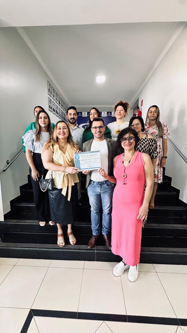 NÚCLEO DE SAÚDE MENTAL RECEBE HOMENAGEM