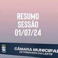 RESUMO SESSÃO 01/07