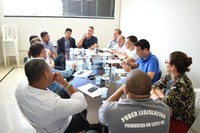 Secretário se reúne com Vereadores. Governo Itinerante será realizado