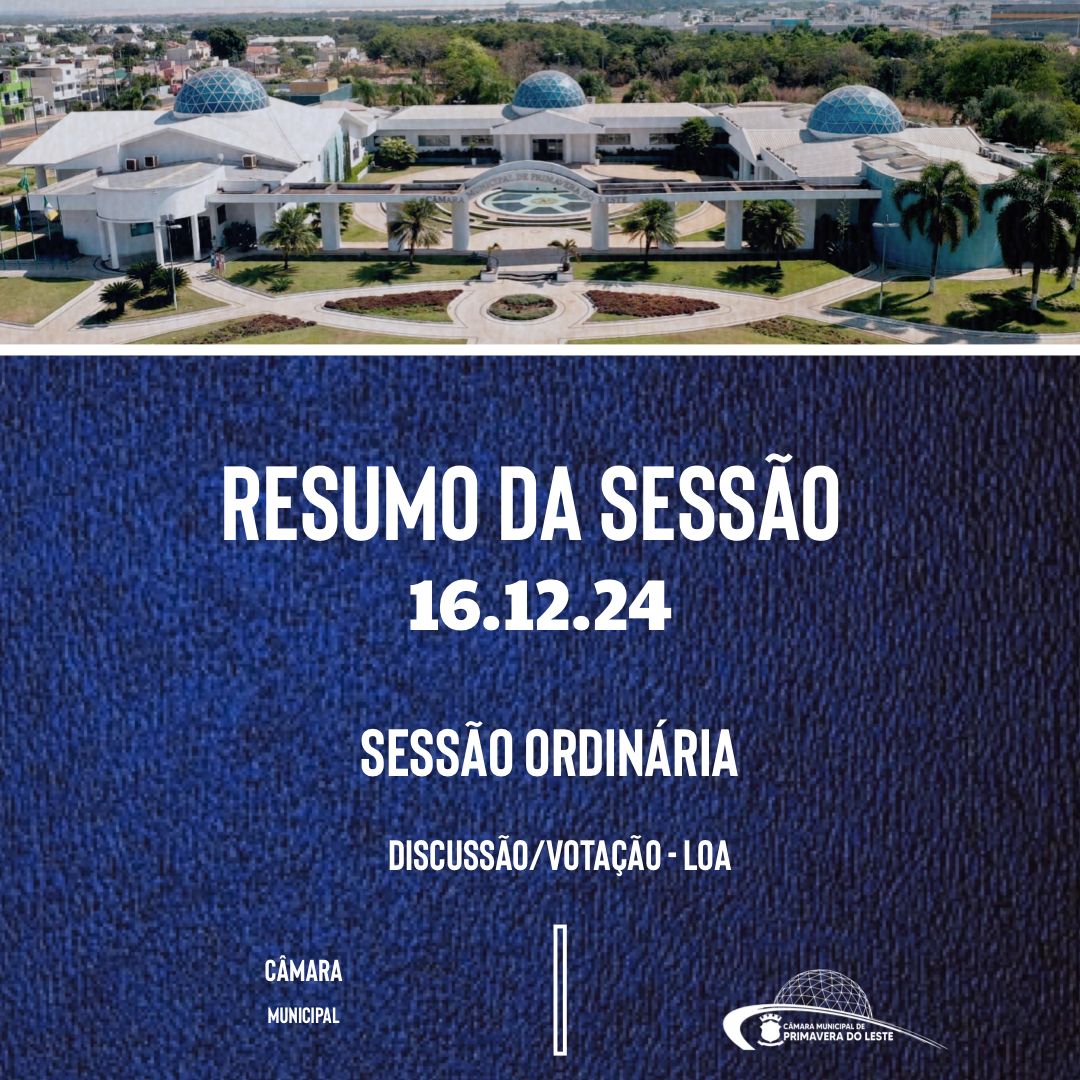 VEREADORES(as) REALIZAM ÚLTIMA SESSÃO ORDINÁRIA