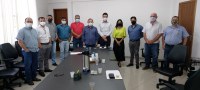 Vereadores se reúnem com Prefeito e Vice e apresentam grupo empresarial