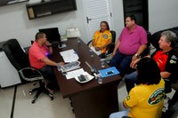 Vice-Presidente recebe Governadora do Lions na Câmara