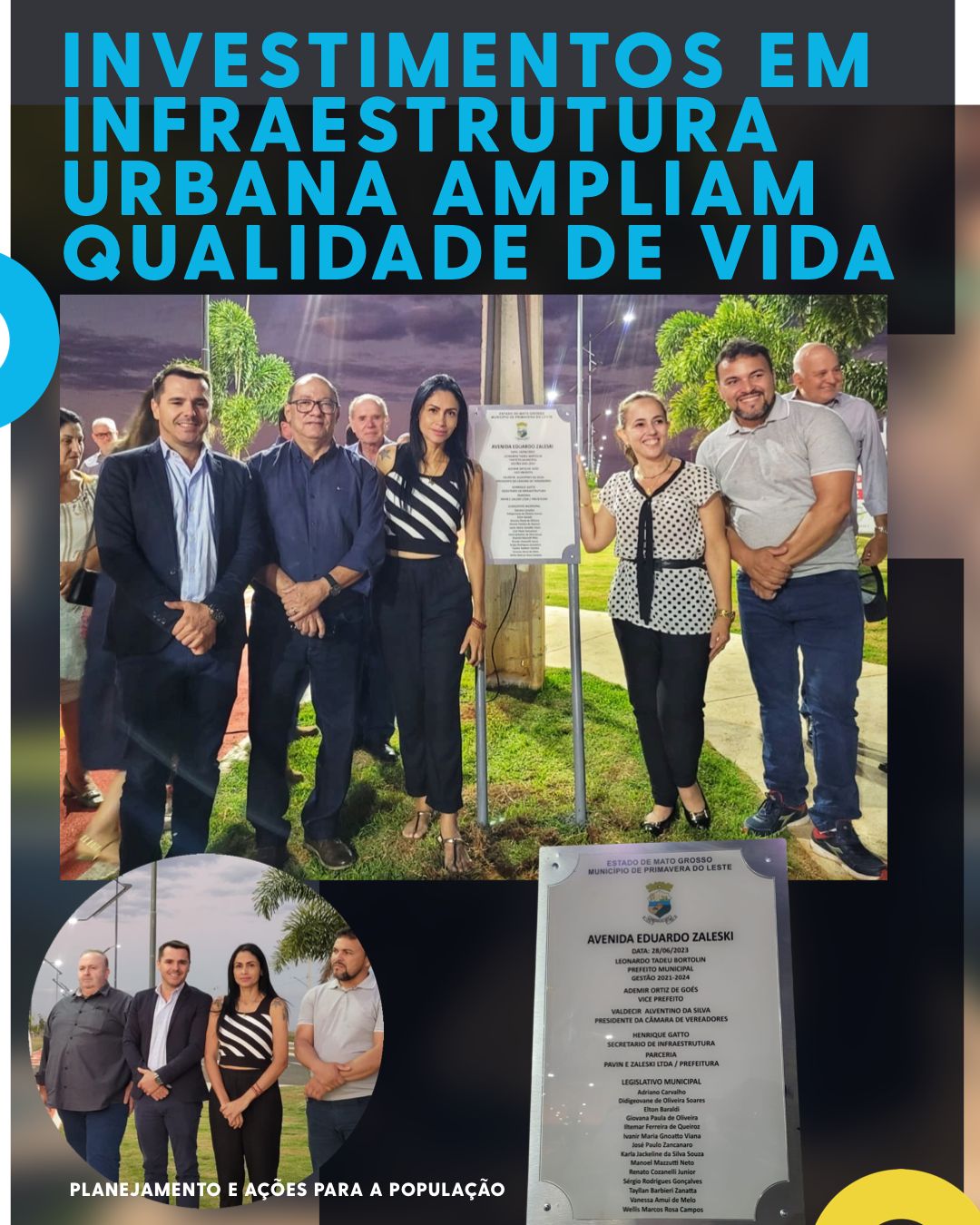 INVESTIMENTOS EM INFRAESTRUTURA URBANA AMPLIAM QUALIDADE DE VIDA